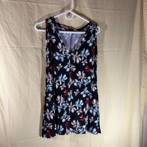 Lane Bryant Floral Sleeveless Dress